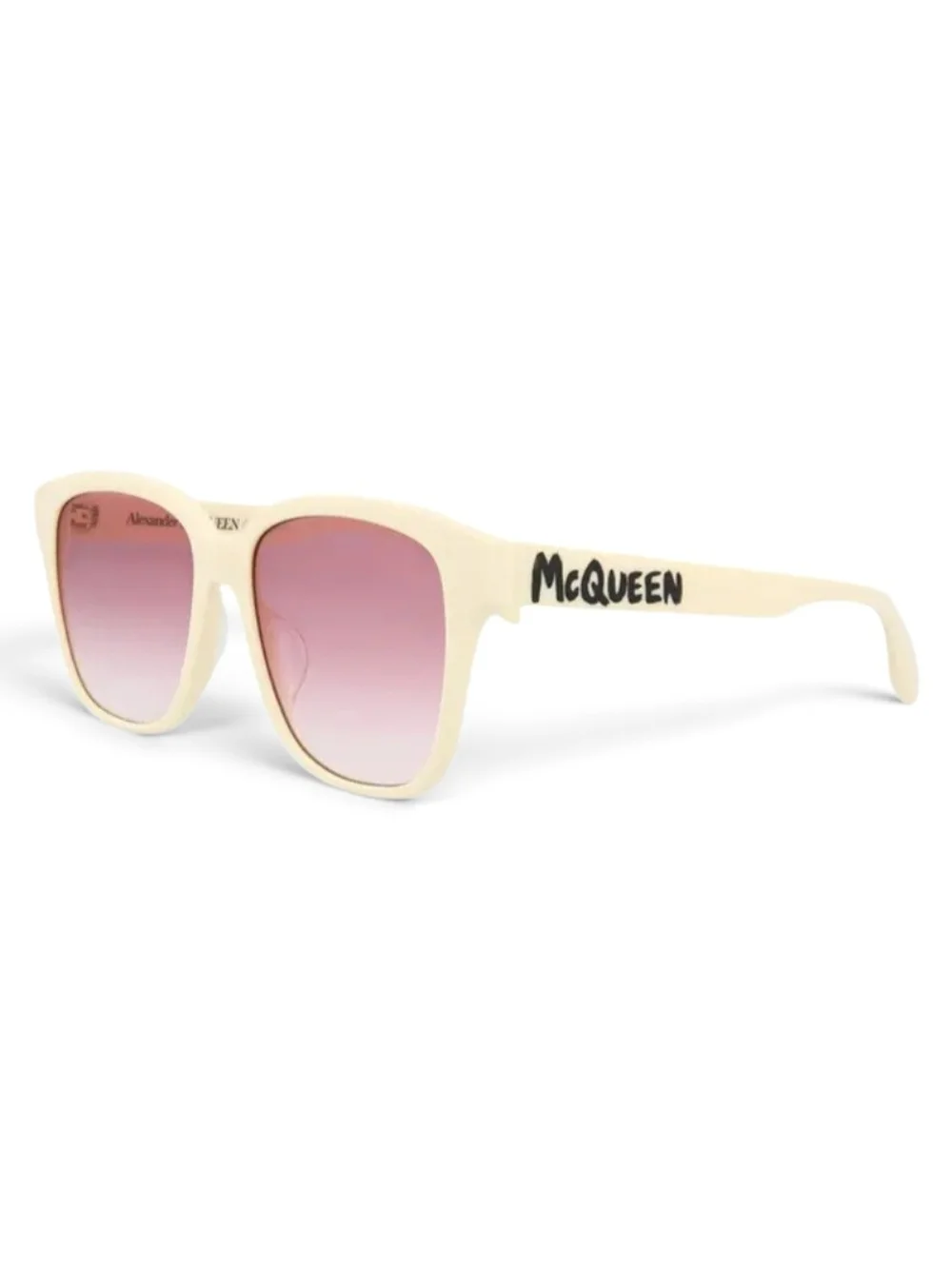 Alexander McQueen Square-Frame Acetate Sunglasses EUC